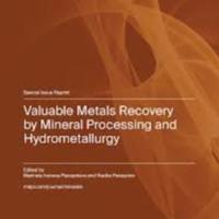 Valuable Metals Recovery by Mineral Processing and Hydrometallurgy