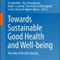 Towards Sustainable Good Health and Well-being